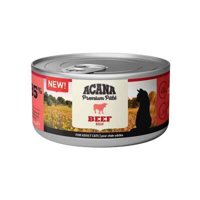 Acana Premium Pate (Ezme) Sığır Etli Kedi Konservesi 85 gr