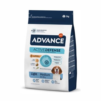 Advance Dog Medium Light Orta Irk Diyet Köpek Maması 3 kg