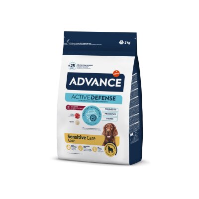 Advance Sensitive Lamb Kuzu Etli Yetişkin Köpek Maması 3 kg