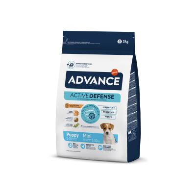 Advance Küçük Irk Yavru Tavuklu Köpek Maması 3 kg