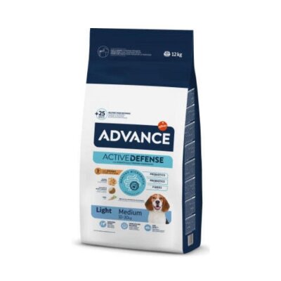 Advance Medium Light Orta Irk Tavuklu Diyet Köpek Maması 12 kg