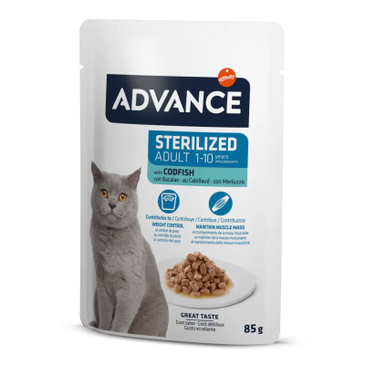 Advance Morina Balıklı Kısırlaştırılmış Kedi Konservesi 85 gr