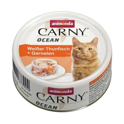 Animonda Carny Ocean Ton Balığı ve Karidesli Kedi Konservesi 80 gr