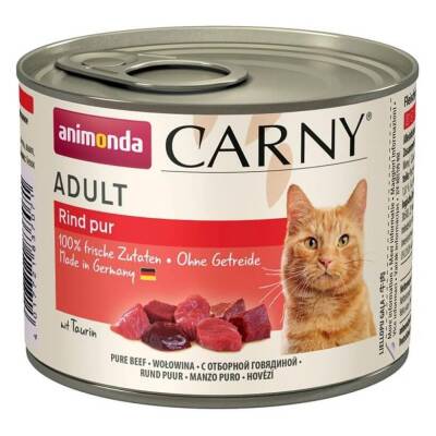 Animonda Carny Sığır Etli Yetişkin Kedi Konservesi 200 gr