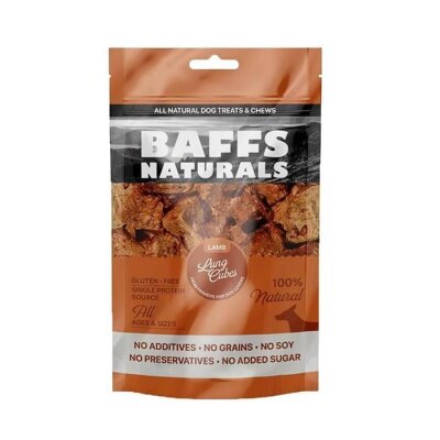 Baffs Natural Kuzu Ciğer Bisküvi Köpek Ödülü 100 Gr