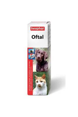 Beaphar Oftal Kedi ve Köpek Gözyaşı Lekesi Temizleme Losyonu 50 ml