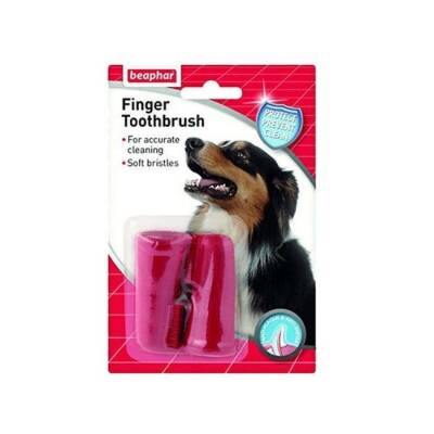 Beaphar Parmak Tipi Köpek Diş Fırçası 2 Adet