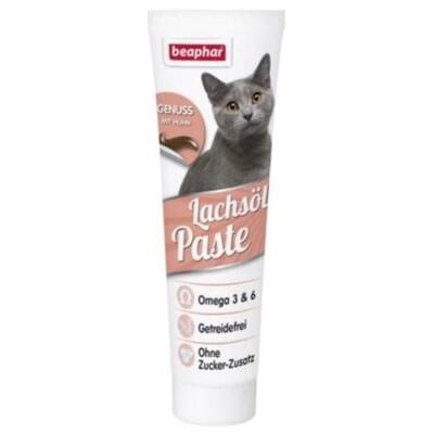 Beaphar Somonlu ve Omega 3 Destekli Kedi Vitamin Macunu 100 gr