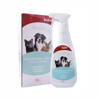 Bioline Kedi Köpek ve Kemirgenler İçin Koku Giderici Deodorant 500 Ml