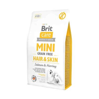 Brit Care Haircare Somonlu Tahılsız Mini Irk Yetişkin Köpek Maması 7 kg