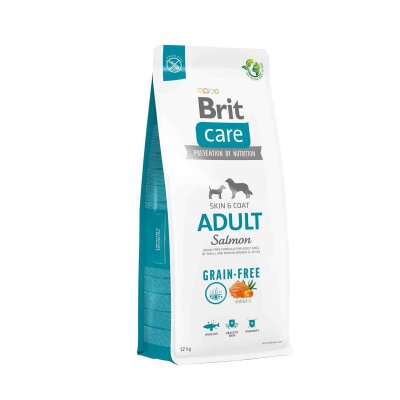 Brit Care Skin & Coat Tahılsız Somonlu Orta Irk Yetişkin Köpek Maması 12 kg