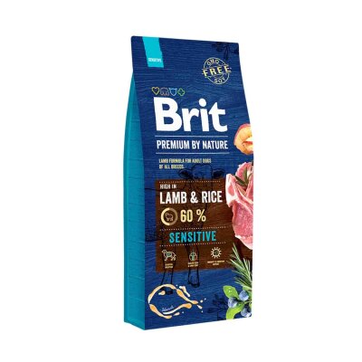 Brit Premium Sensitive Kuzu Etli Yetişkin Köpek Maması 8 kg
