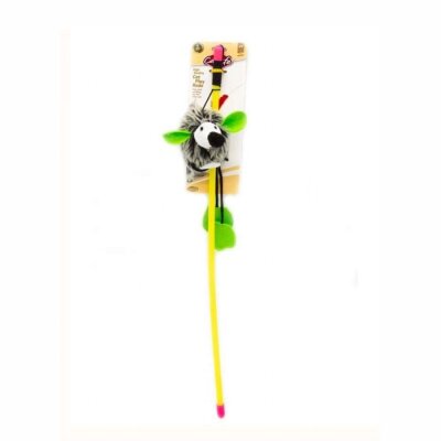 Catlife Kirpili Kedi Oltası Oyuncağı Karışık Renk 45 Cm