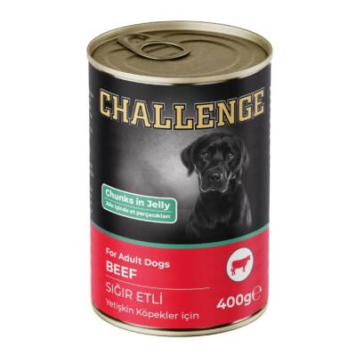 Challenge Sığır Etli Yetişkin Köpek Konservesi 400 Gr