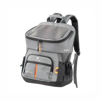 Ferplast Voyager 400 Kedi ve Köpek Kumaş Taşıma Çantası Gri 33x23x41 cm