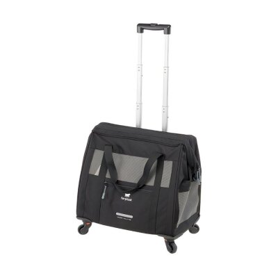 Ferplast Voyager 450 Kedi ve Köpek Tekerlekli Taşıma Çantası Siyah 46x26x48 cm