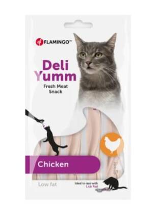 Flamingo Deli Yumm Tavuklu Krema Kedi Ödül Maması 14 Gr 5'li