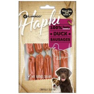 Flamingo Hapki Ördekli Sosis Köpek Ödül Maması 85 Gr