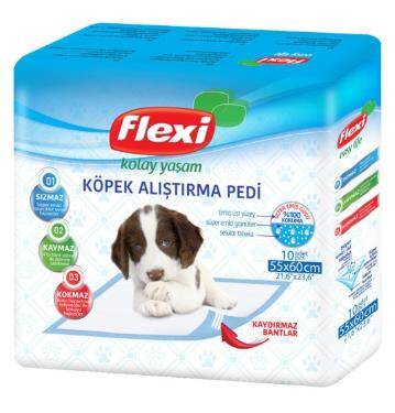 Flexi Köpek Çiş Eğitim Pedi 60 x 60 cm 10 Adet