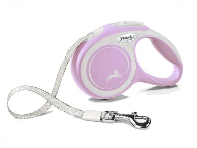 Flexi New Comfort 5 mt Şerit Otomatik Tasma Medium Rose 5 mt