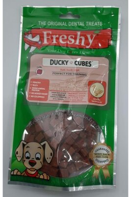 Freshy Taze Ördek Etinden Küp Ödül Maması - 80 gr