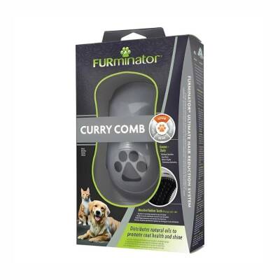 Furminator Curry Kedi Köpek Masaj ve Yıkama Fırçası