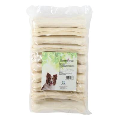 Garden Mix Sütlü Deri Kemik 16 cm 90-100 Gr 10'lu Paket
