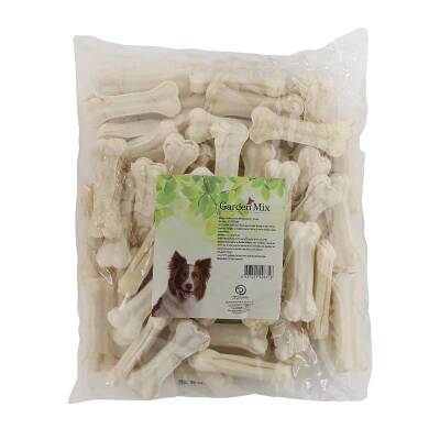 Garden Mix Sütlü Deri Kemik 8 Cm 20-25 gr 50'li Paket