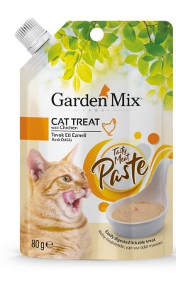 Garden Mix Tavuk Eti Ezmeli Kedi Ödülü 80 gr