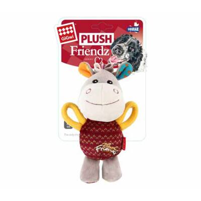 Gigwi Plush Friendz Sesli Eşek Peluş Köpek Oyuncağı