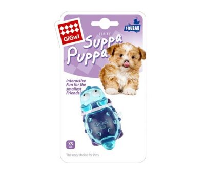 Gigwi Suppa Puppa Mavi Kedi Yavru Köpek Oyuncağı XS