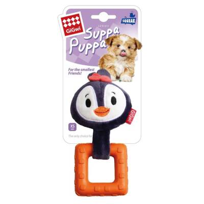 Gigwi Suppa Puppa Penguen Diş Kaşıma Köpek Oyuncağı 16 cm