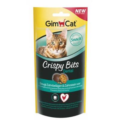 Gimcat Crispy Bits Dental Kedi Ödül Tableti 40 gr
