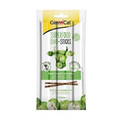 Gimcat Duo Stick Sığır Elma Kedi Ödül Çubuğu 3 lü 15 gr