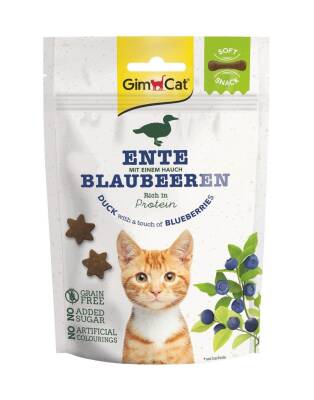 Gimcat Soft Snack Ördekli ve Yaban Mersinli Kedi Ödül Maması 60 gr