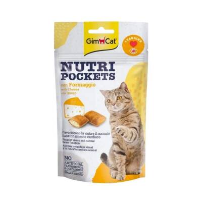 Gimcat Nutripockets Kedi Ödül Peynir Taurin 60 gr