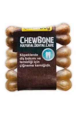 Gimdog Naturel Mordimi Press Kemik 3,5 cm 3'lü