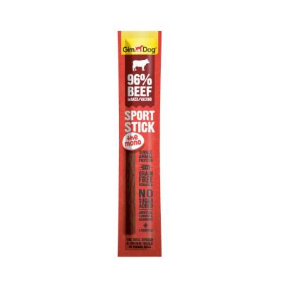 GimDog SportSticks Mono Sığır Etli Tahılsız Köpek Ödül Çubuğu 12gr