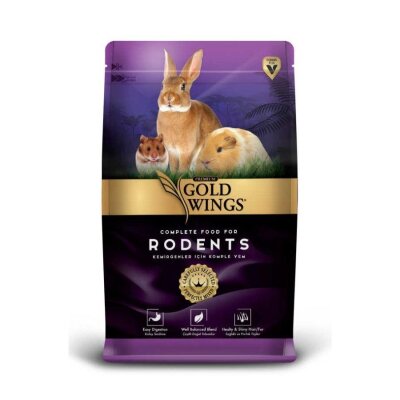 Gold Wings Premium Kemirgen Yemi 1 kg