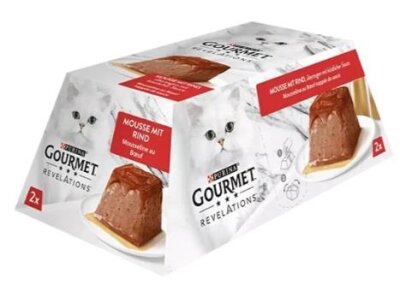 Gourmet Gold Revelations Sığır Etli Ezme Yetişkin Kedi Konservesi 2 X 57 gr