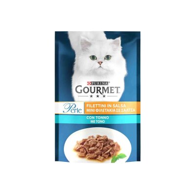 Gourmet Perle Pouch Izgara Ton Balıklı Yetişkin Kedi Konservesi 85 gr