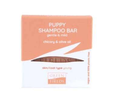 Green Fields Puppy Shampoo Bar Yavru Köpekler İçin Hindiba ve Zeytinyağ İçeren Sabun 70 gr