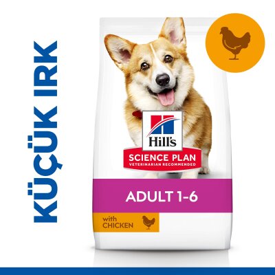 Hill's SCIENCE PLAN Tavuklu Küçük ve Mini Irk Yetişkin Köpek Maması 3 kg