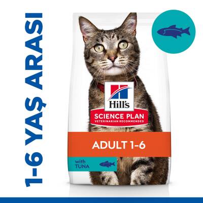 Hill's SCIENCE PLAN Yetişkin Ton Balıklı Kedi Maması 1,5 kg