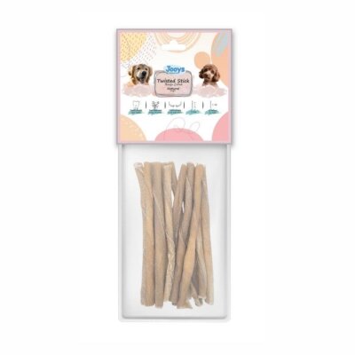 Jooys Naturel Burgu Çubuk Köpek Ödül Kemiği 12'li
