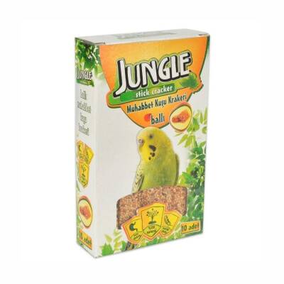 Jungle Ballı Muhabbet Kuşu Krakeri 10'lu