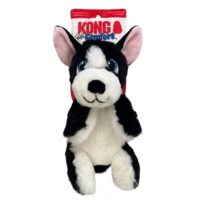 Kong Comfort Pups Boss Köpek Şeklinde Peluş Köpek Oyuncağı S
