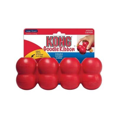 Kong Goodie Ribbon Çoklu Top Şeklinde Köpek Oyuncağı L
