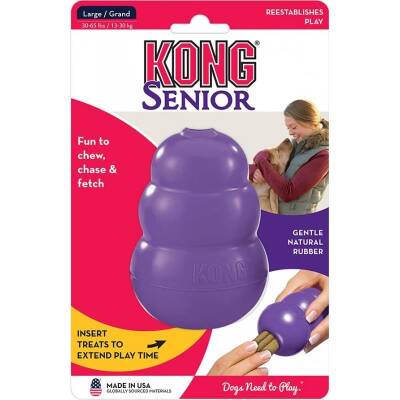 Kong Senior Yaşlı Köpekler İçin Isırma Oyuncağı L
