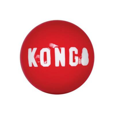 Kong Signature Ball Top Şeklinde Köpek Oyuncağı M 2li
